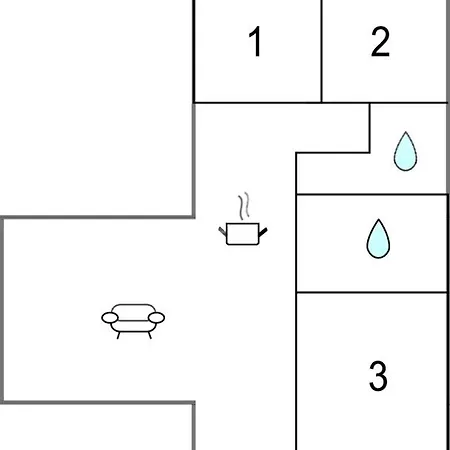 Nyaraló 3 Bedroom Cozy In Faxe Ladeplads